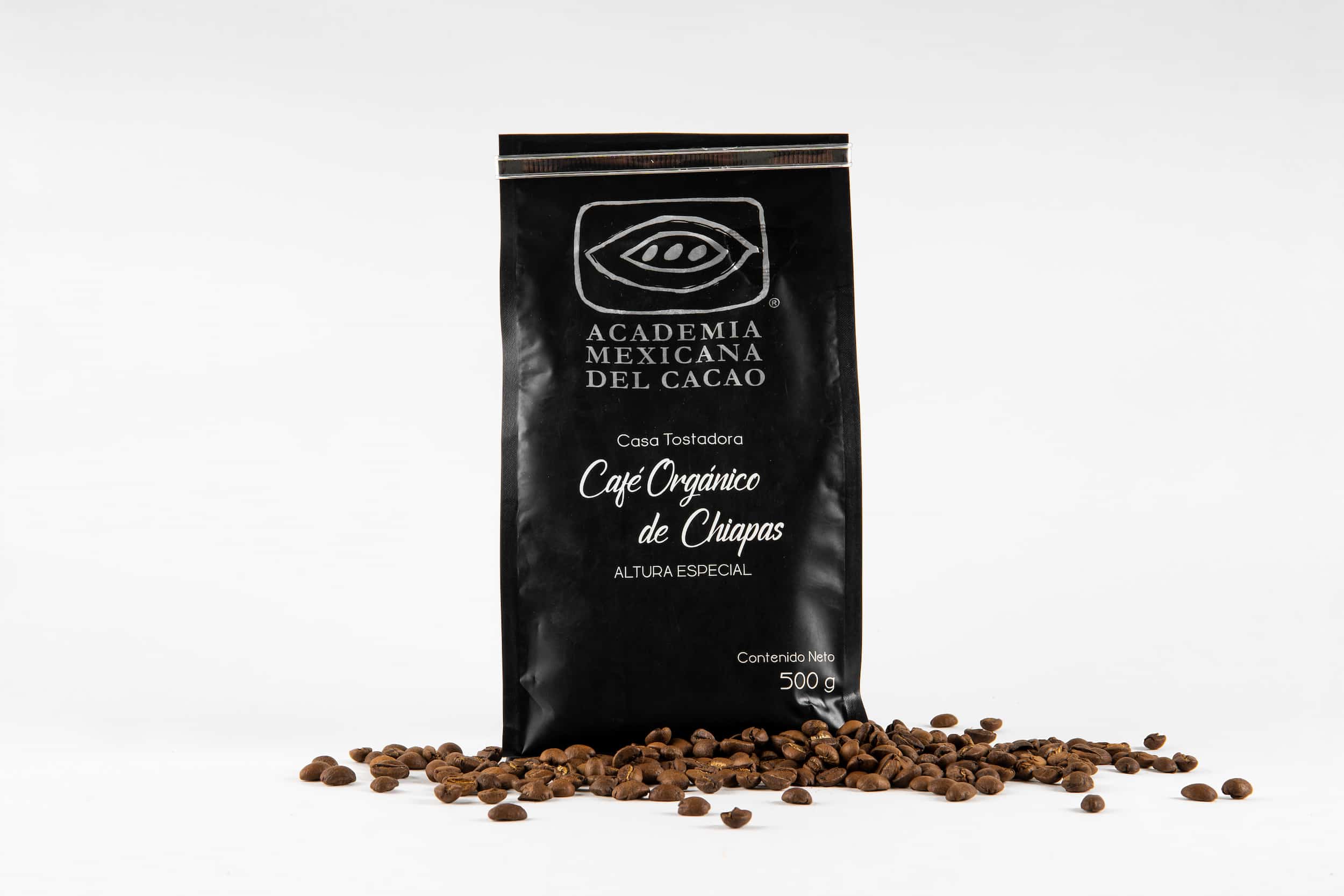 Café Orgánico Academia Mexicana del Cacao Preparación Americana Tostado Medio Alto