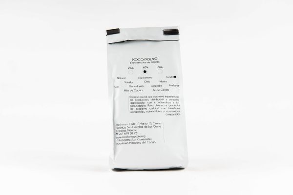 Chocolate Artesanal en Polvo Academia Mexicana del Cacao Triada (Jengibre, Cardamomo y Canela) 85% - Imagen 2